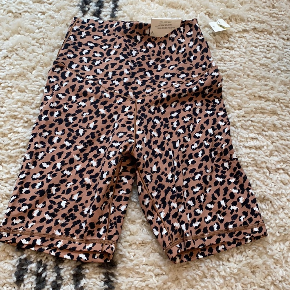 Aerie real me biker shorts